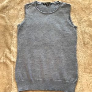 Brooks Bothers merino sleeveless sweater